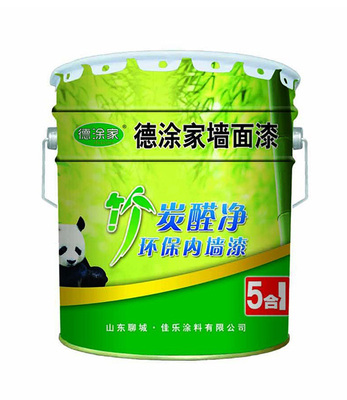 德涂家竹炭醛净环保内墙漆